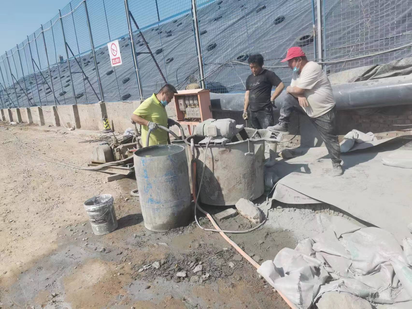 青白江袖阀管注浆