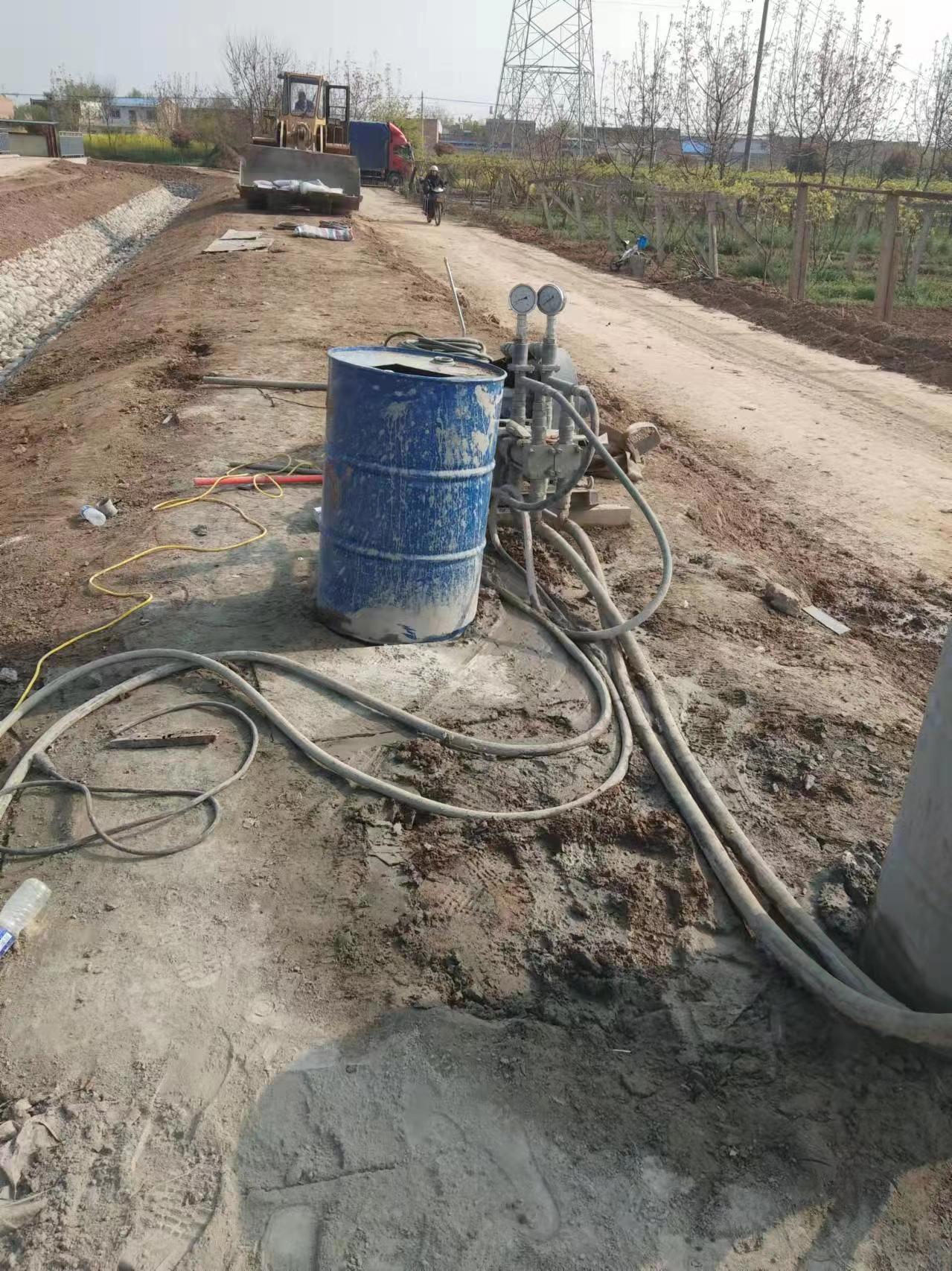 青白江顶管注浆